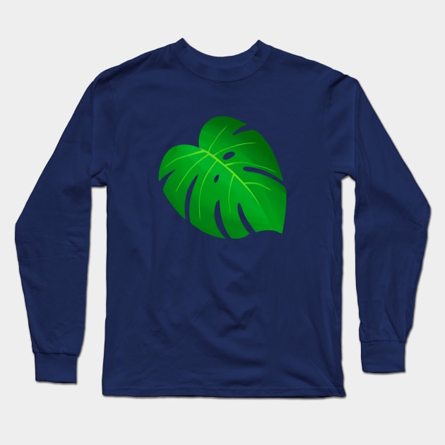 Monstera Long Sleeve T-Shirt by Kimmorz